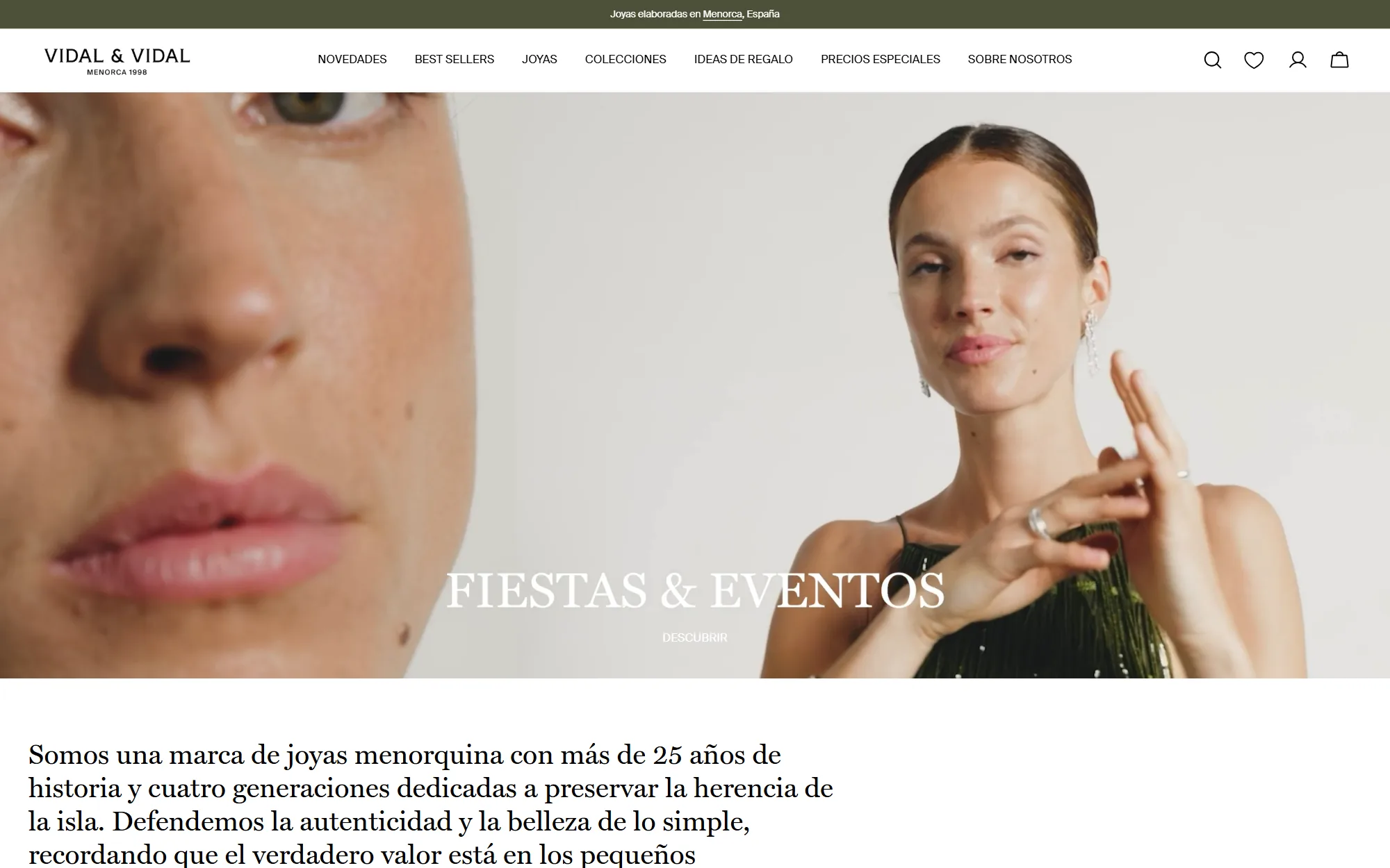 Vidal & Vidal B2B storefront