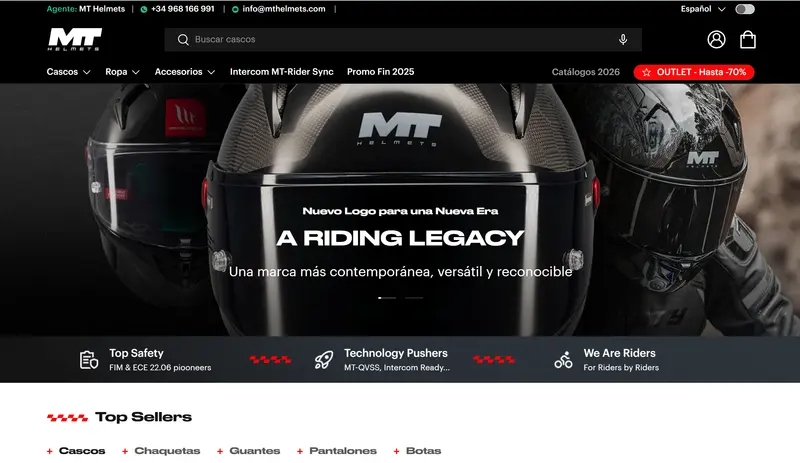 MT Helmets B2B